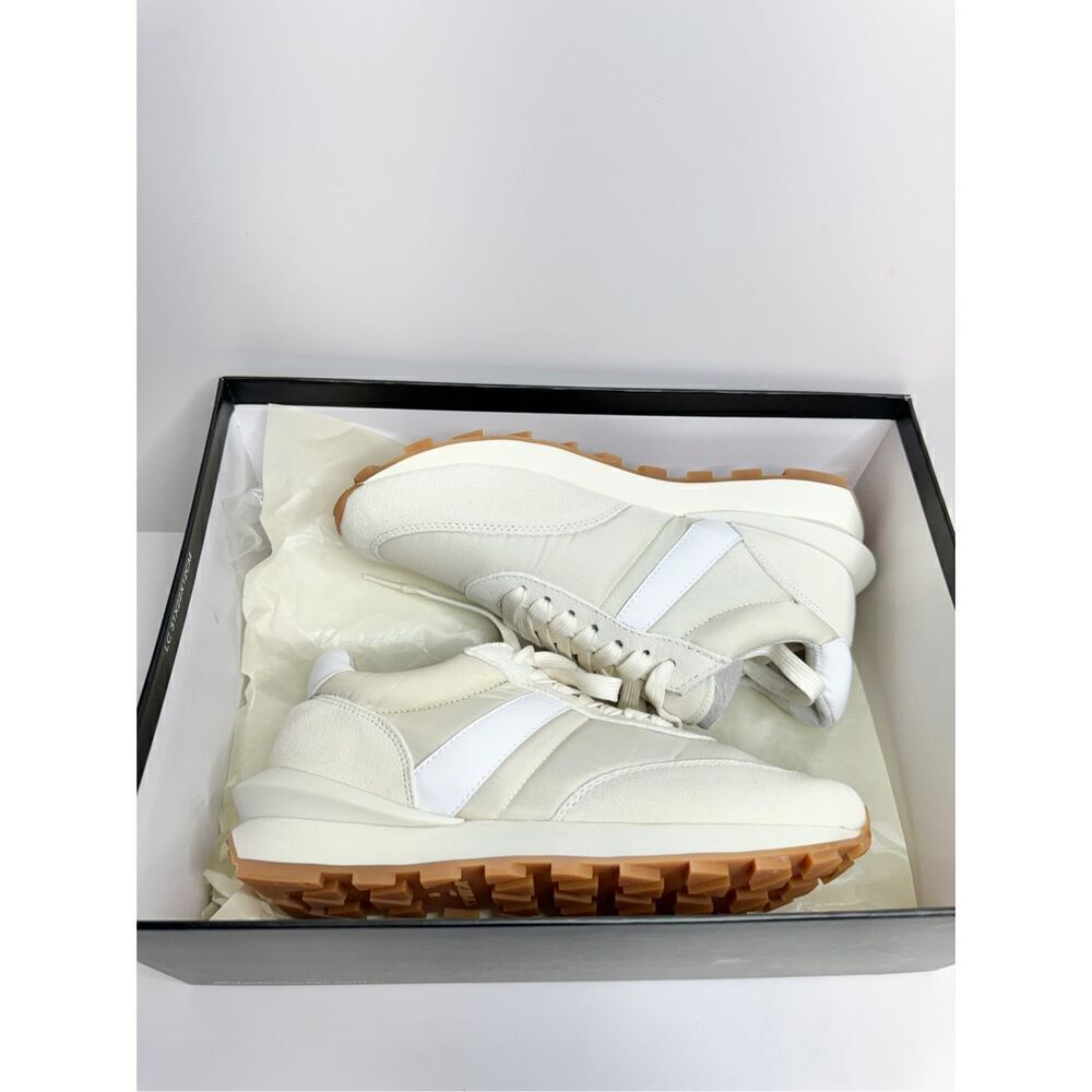 J/Slides Sneakers Size 7 Cream Leather Lifestyle Athletic and Training Shoes NEW - Picture 14 of 14